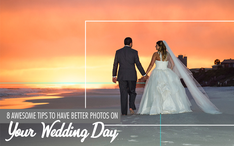 Bride and groom walking on the beach in Destin