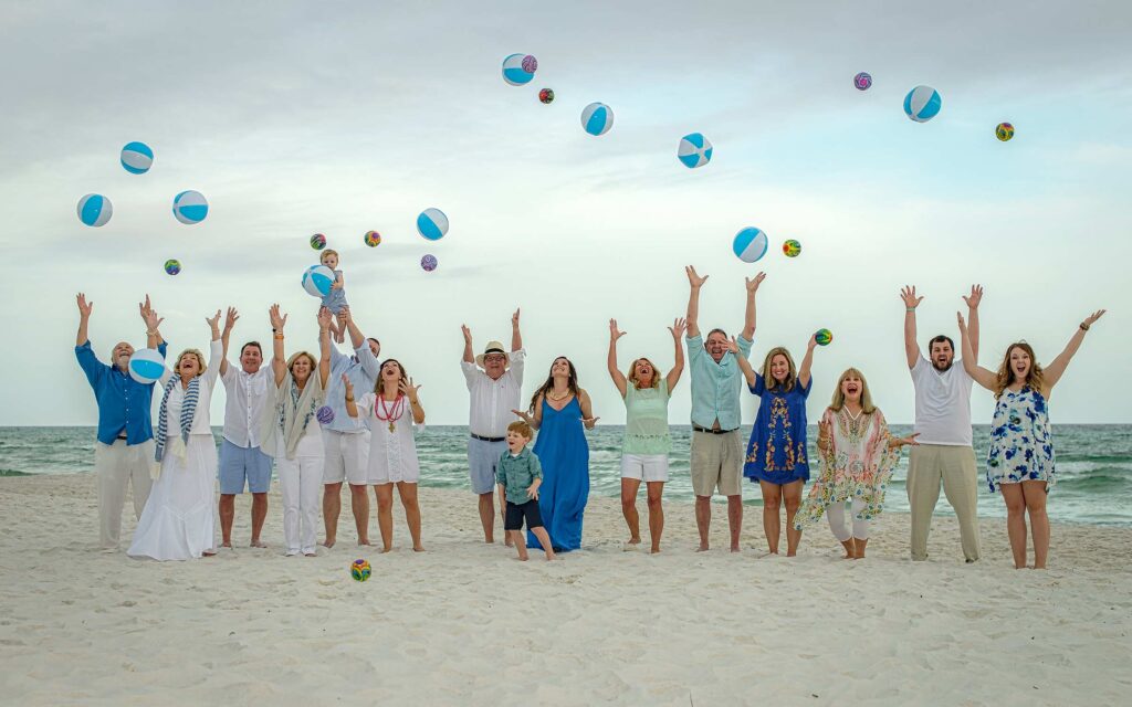 Gender reveal in Destin Florida