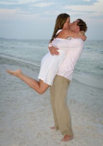 Proposal photo session by one of our Destin photographers
