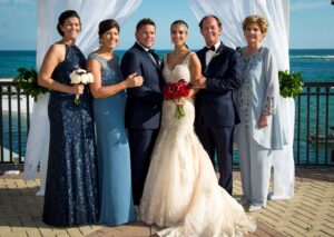 Group wedding photo by our wedding photographer in Destin FL