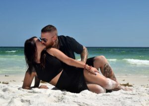 romantic photos Destin beach