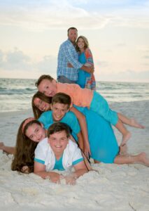 30A photographer capures family photoshoot