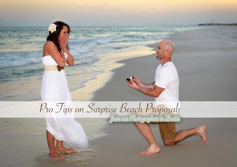 Planning Surprise Beach Proposals in Destin, Florida: Tips from our Destin Photographers