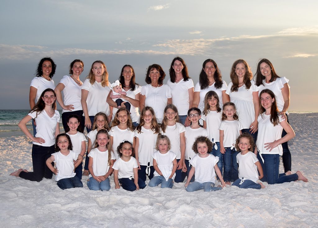 All girls snapshot from a Destin Photography session.