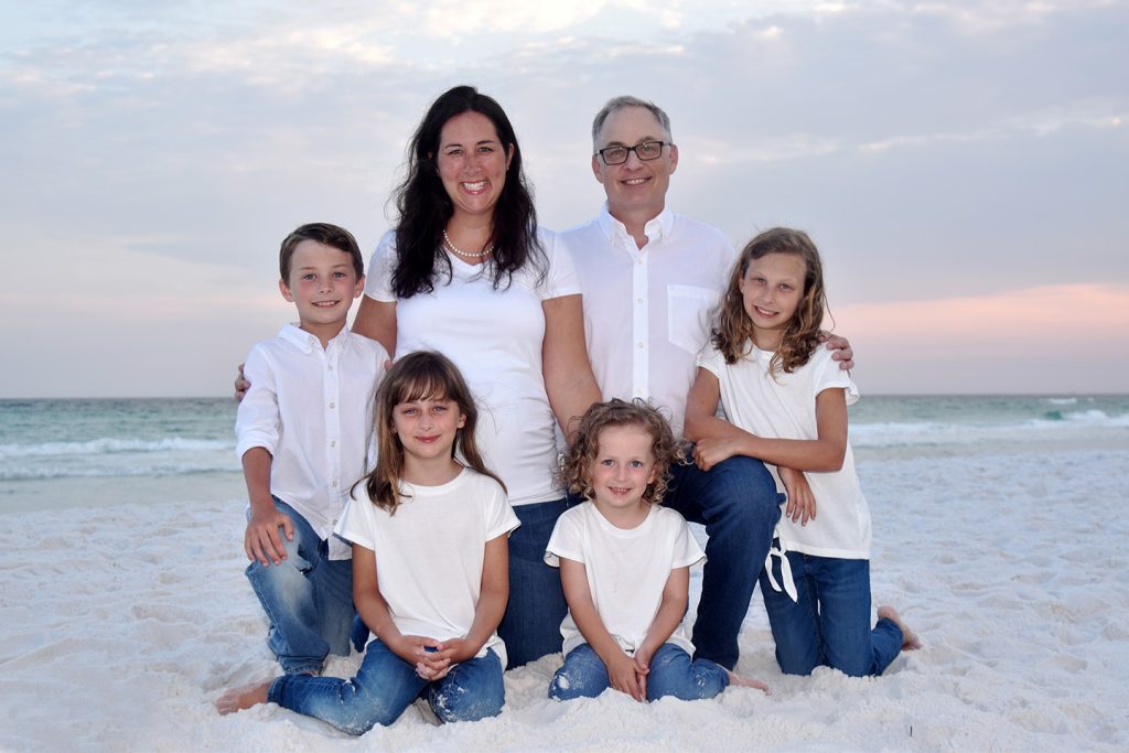 Individual family from Family Reunion session in 30A.