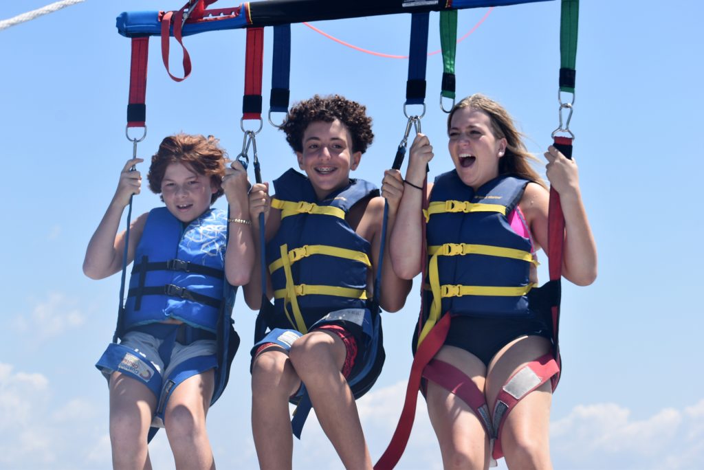 Kids Parasail in Destin, FL.